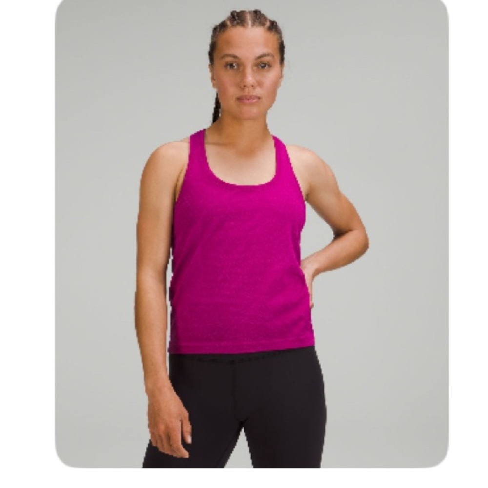 LULULEMON Women's Magenta Tank Top
